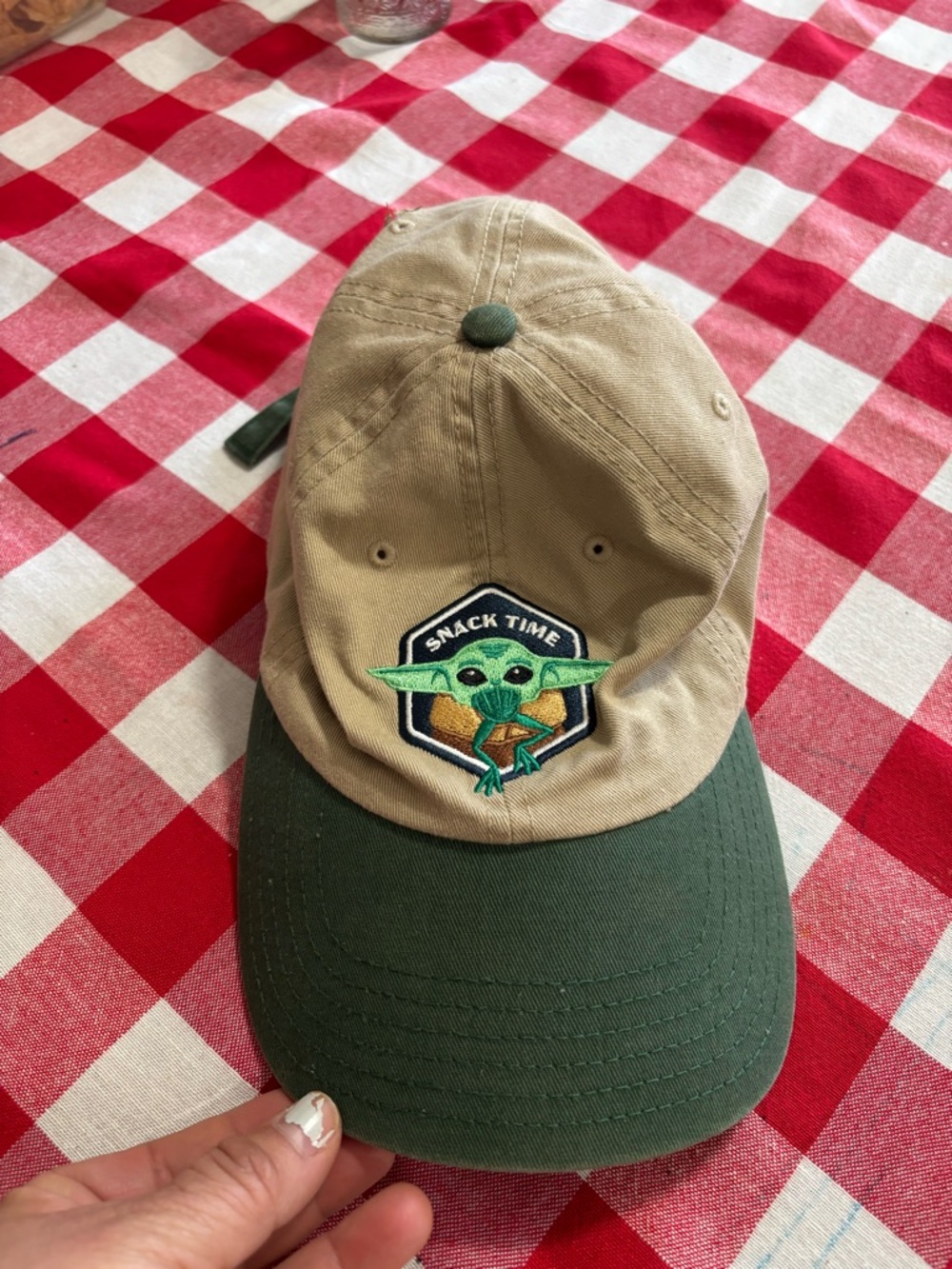 Star Wars Green & Black Embroidered Character Cap